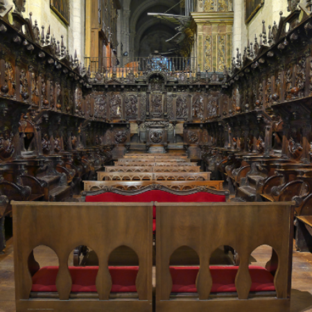 Interior of Lugo cathedral