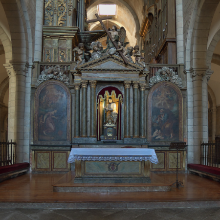Interior of Lugo cathedral