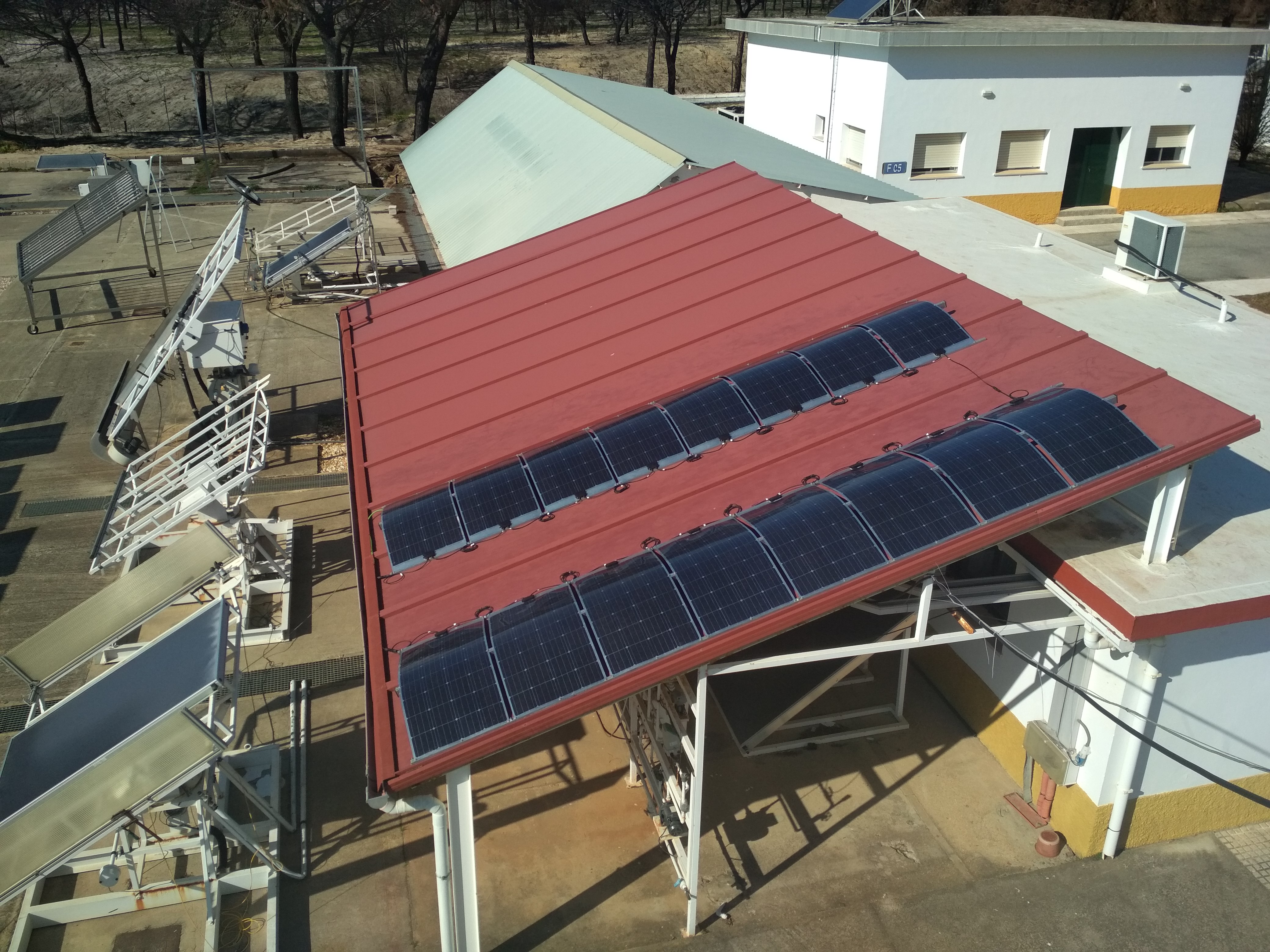 Instalación fotovoltaica INTA