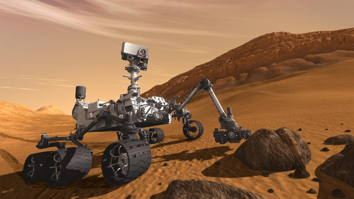 rover Curiosity ©NASA