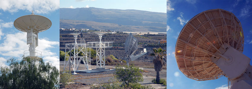 Facilities and antennas Maspalomas Station INTA