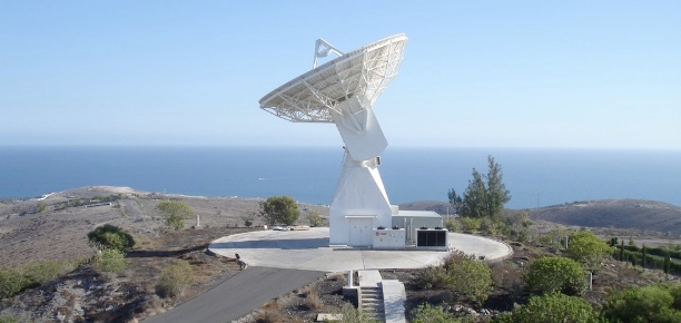 Estación especializada en Satélites de Observación de la Tierra en Maspalomas, Gran Canaria