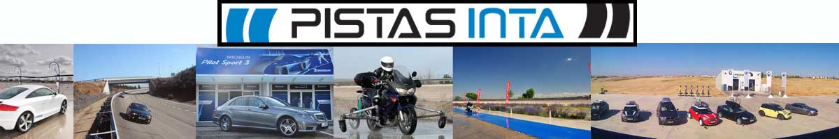 Composition of images that show the facilities and events of PISTAS INTA