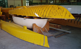 Modelos de buques, propulsores y artefactos necesarios para los ensayos
